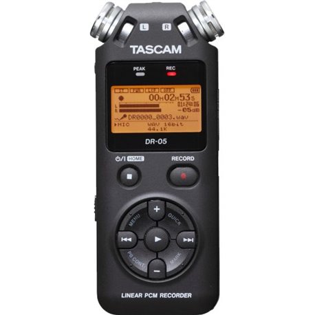 alquiler grabadora audio recorder tascam DR-05