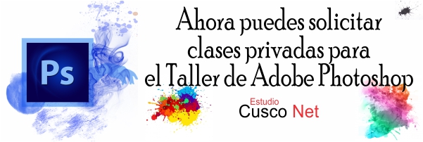 Cursos particulares de Adobe Photoshop - Cusco