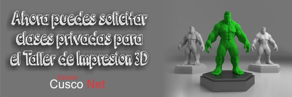 clases particulares de impresion en 3d cusco