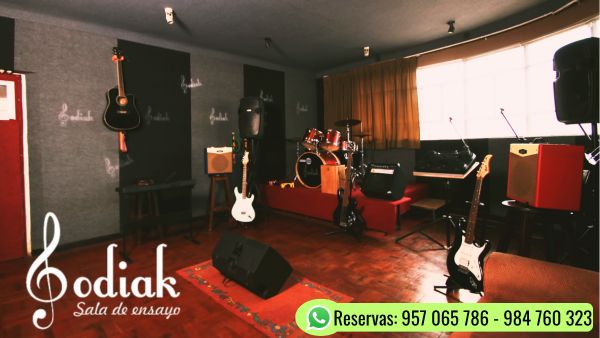 sala de ensayo y grabación Cusco Net Sodiak